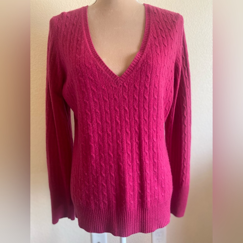 Maurice's Cashmere Cable knit sweater